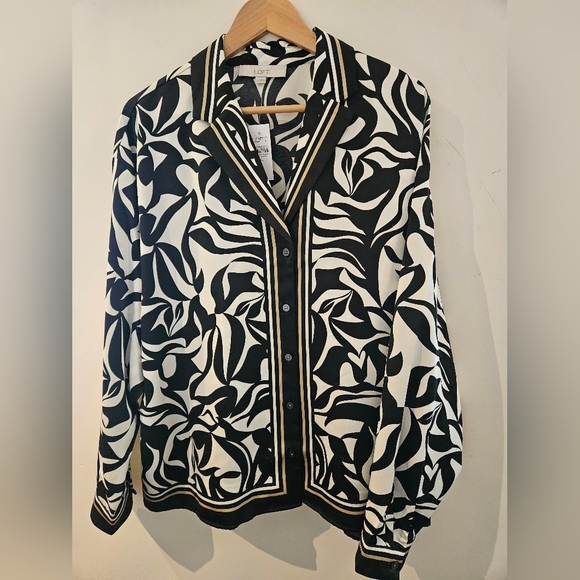 NWT LOFT swirl print set. Size L/XL - Picture 4 of 8